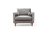 Atelier Del Sofa Rome - Sillón orejero Gris claro
